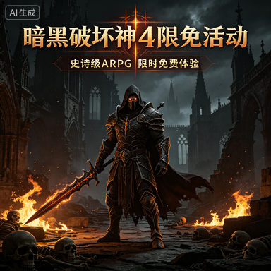 暗黑破坏神4限免活动详解 4月28日-5月27日免费畅玩