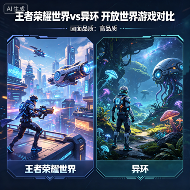王者荣耀世界vs异环对比评测：哪个更值得玩